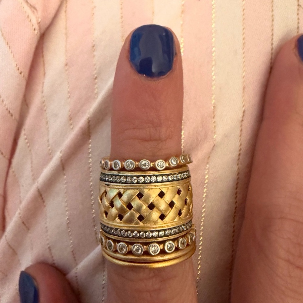 Frieda Rothman Stack Ring Size 6 - image 1